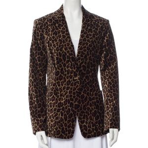 A.L.C. Animal Print Blazer